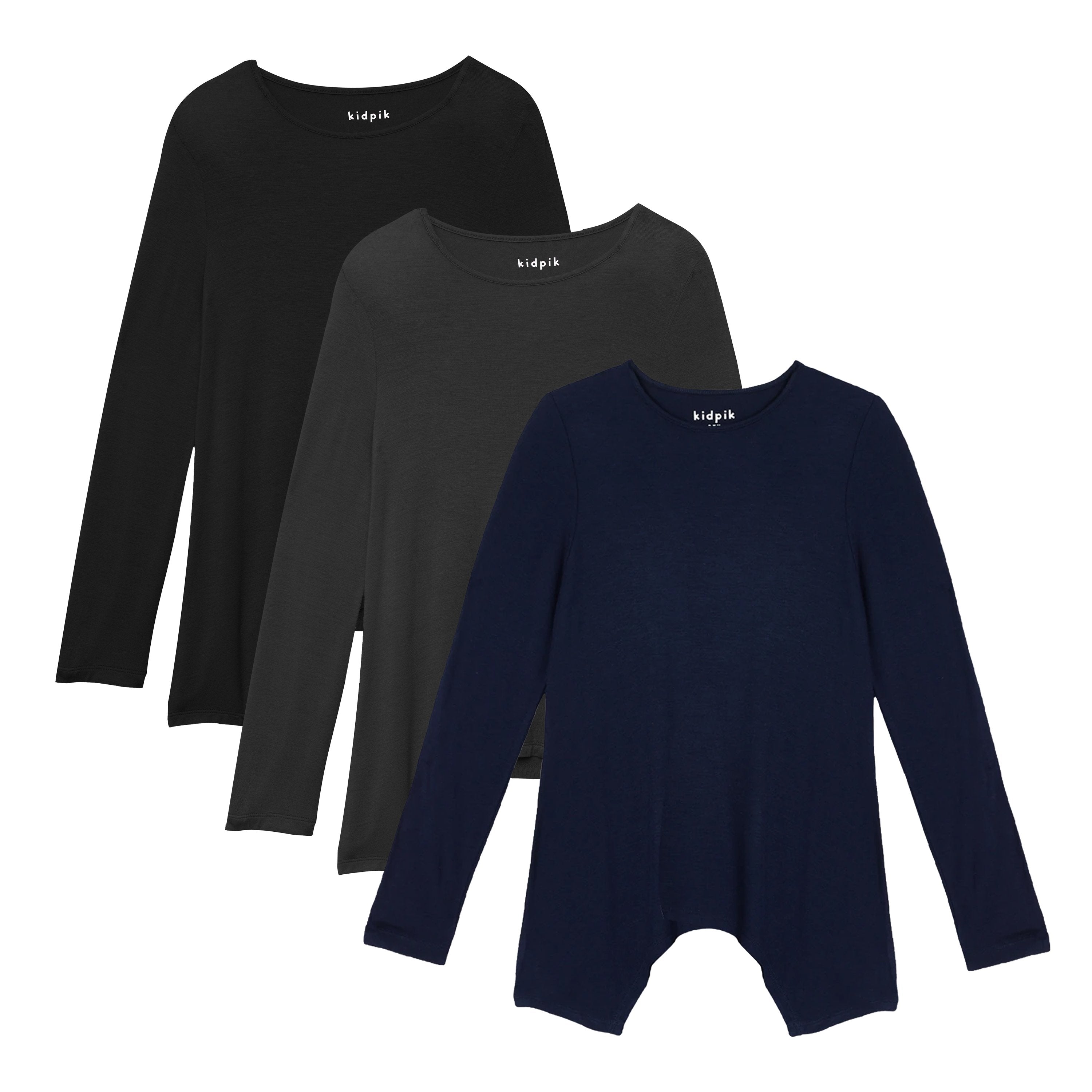 Kidpik Navy-Black-Rabbit