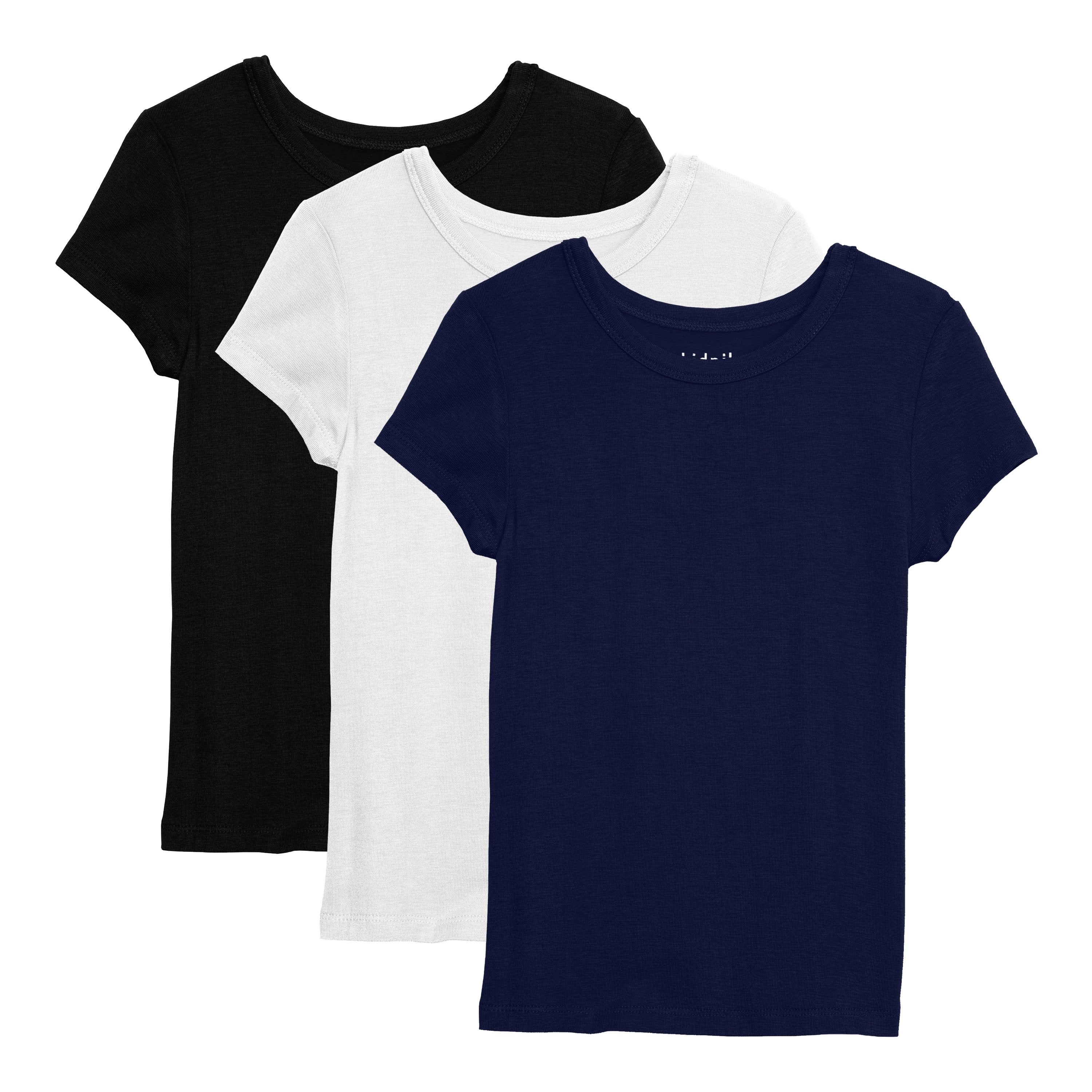 Black-White-Kidpik Navy