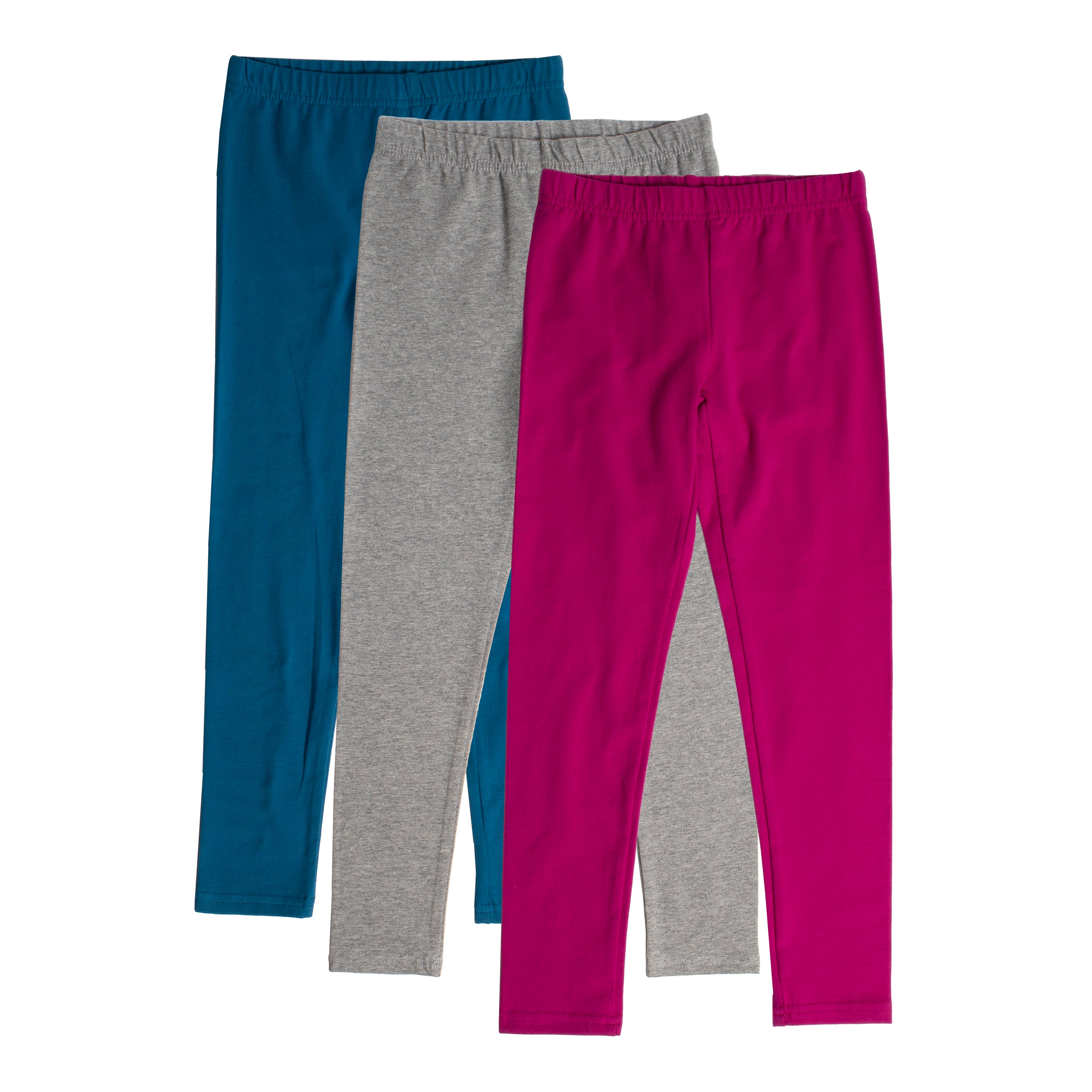Blue Sapphire-Medium Heather Grey-Festival Fuchsia