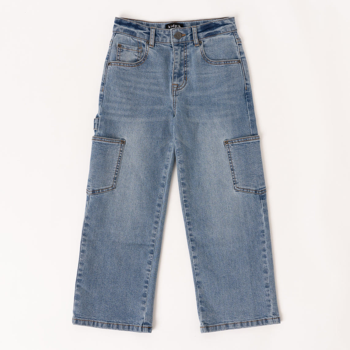 Sweet Look Classic Rhinestone Premium Women's Stretch Skinny Fit Blue Denim Jeans Pants, Size: 7