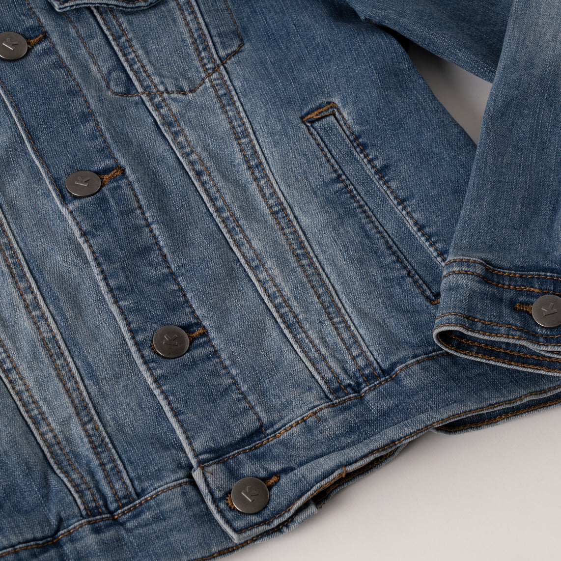 KIDPIK Boys Classic Denim Jacket, Size: 2T - XL (14) – Kidpik