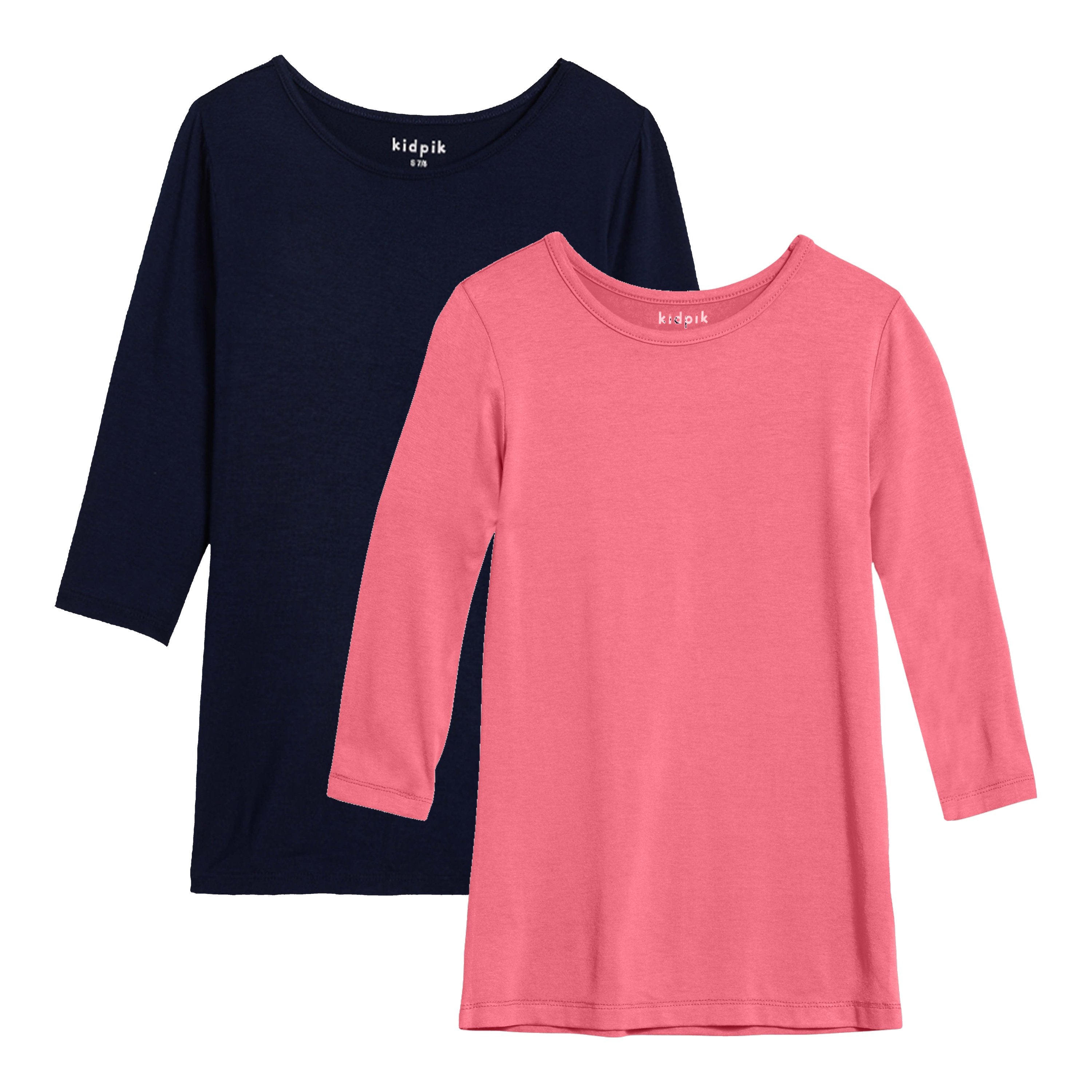 Kidpik Navy-Camellia Rose