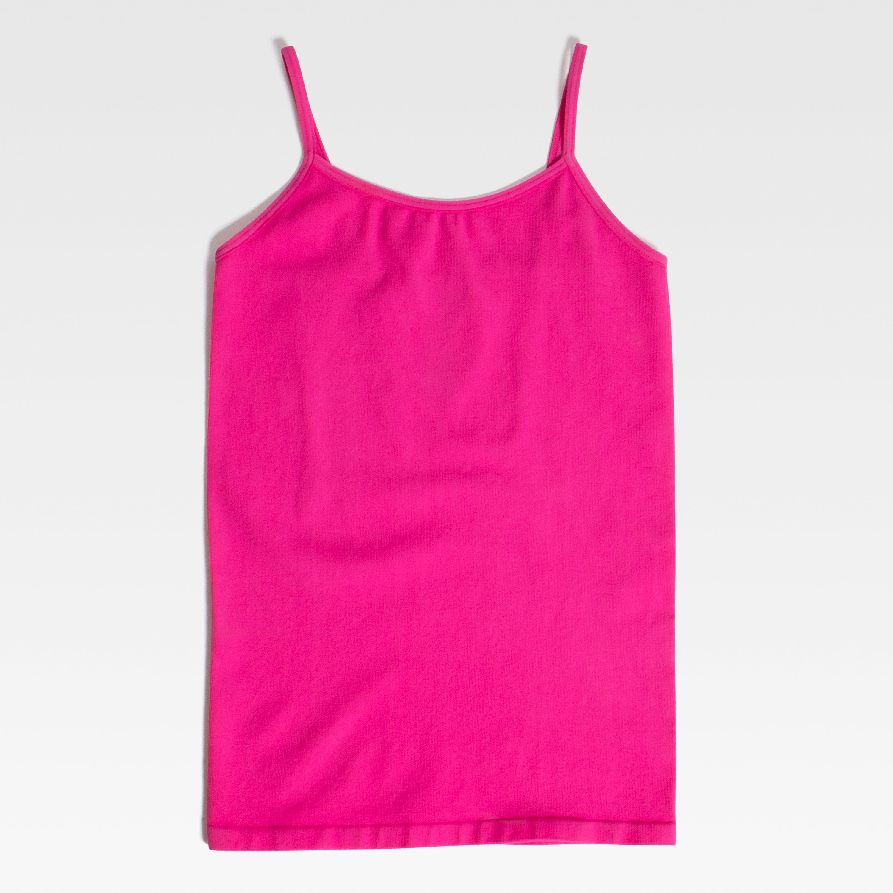 KIDPIK Girls Basic Seamless Cami Tank Top, Size: XXS-S (4-8) - M