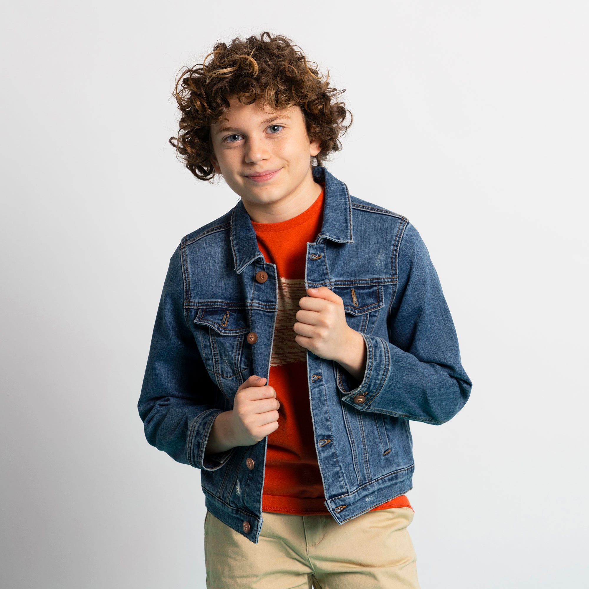 KIDPIK Boys Classic Denim Jacket, Size: 2T - XL (14) – Kidpik