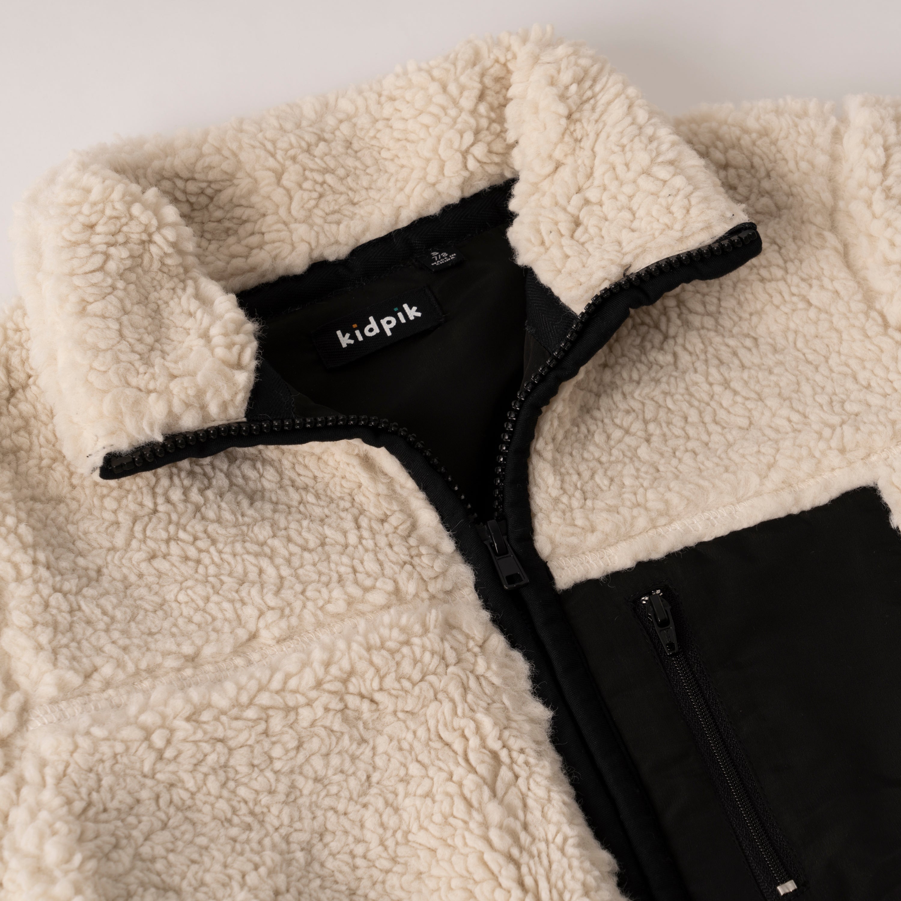 KIDPIK Boys Long Sleeve Sherpa Zip Jacket, Size: 2T - XL (14) – Kidpik