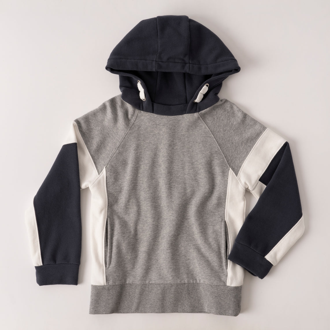 Blocked color block online hoodie