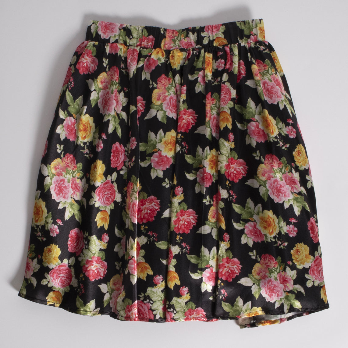 Buy Girls Blue Floral Mock Wrap Skirt Online at KidsOnly