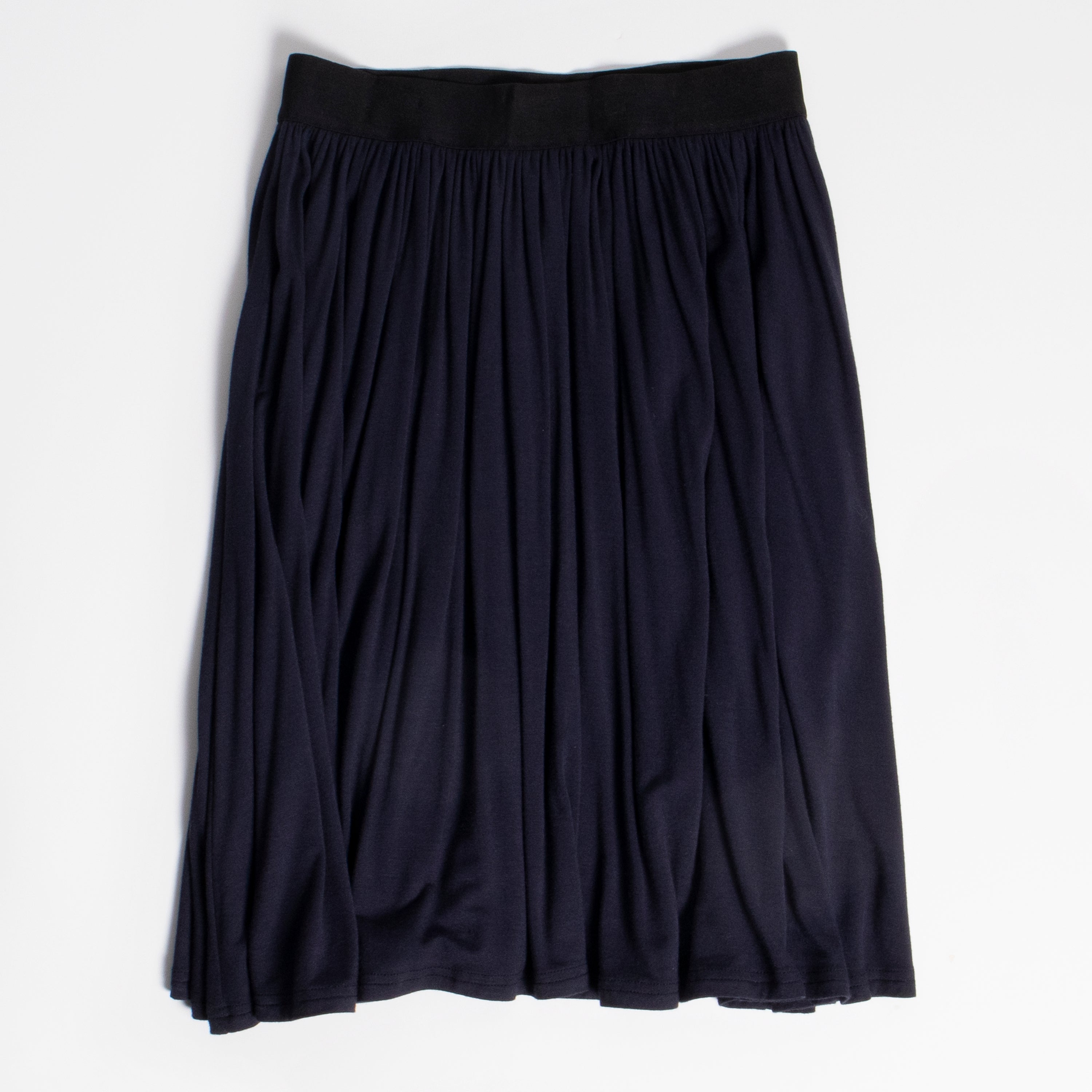 KIDPIK Girls Pull On Knit Skirt KIDPIK Navy