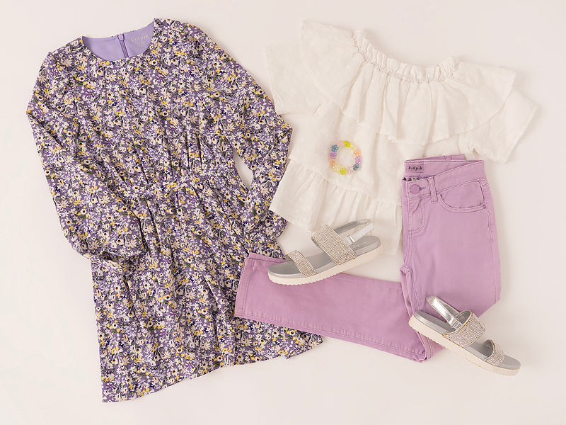 Lucky in Lilac - With Shoes