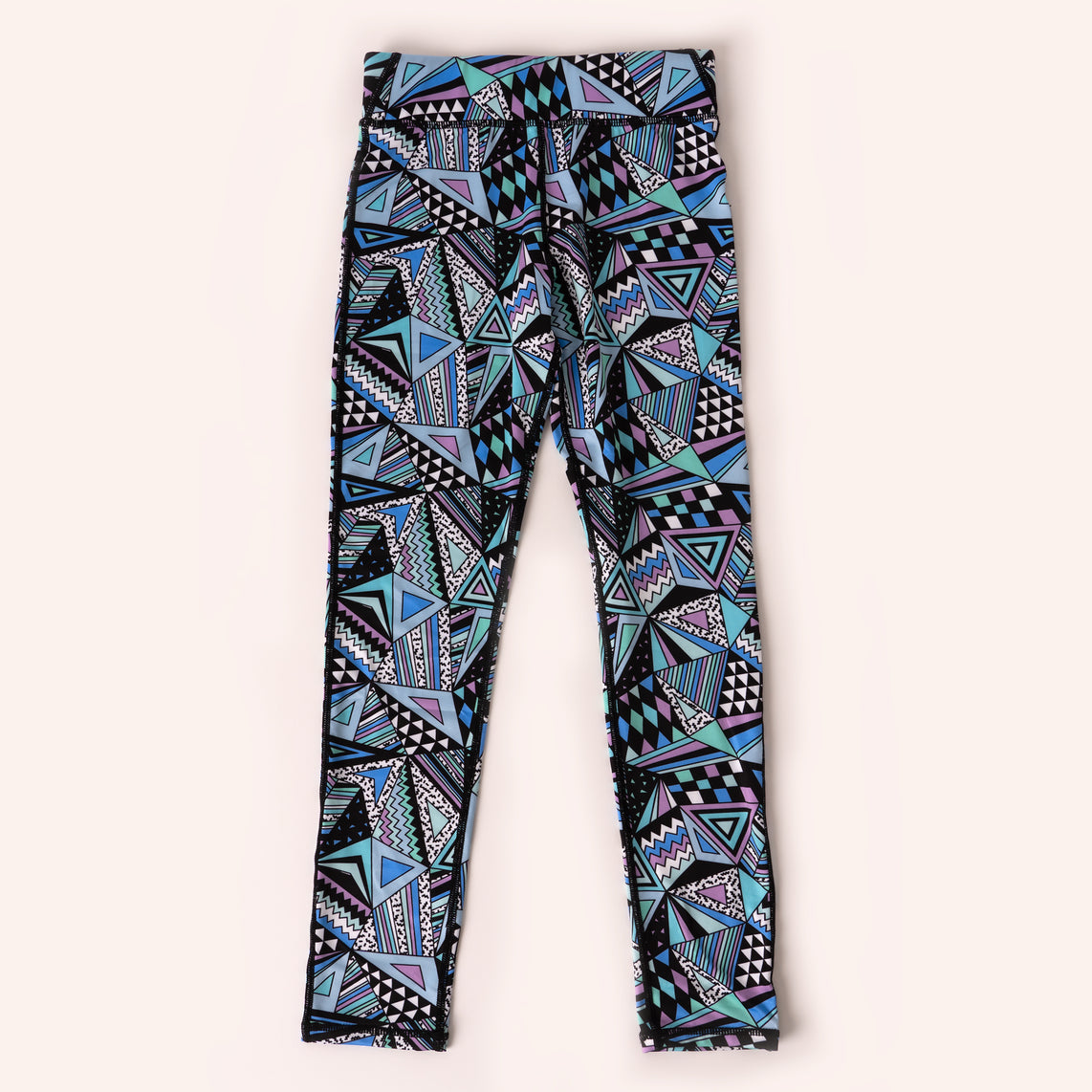 KIDPIK Girls Geo Print Athletic Knit Legging, Size: 2T - M (10) – Kidpik