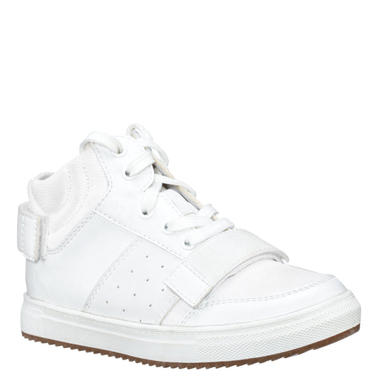 Strapped High Top - White