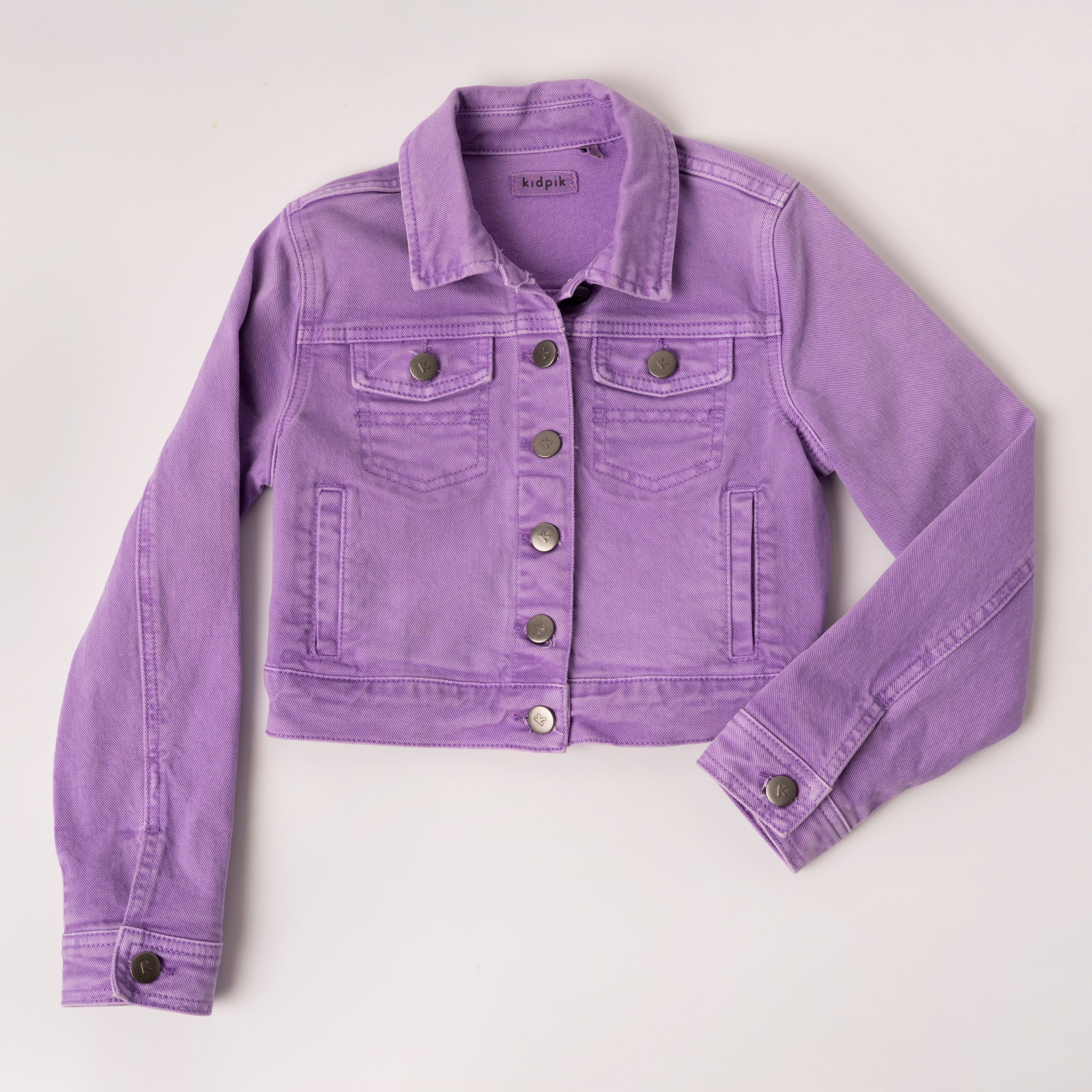 Purple jean offers jackets