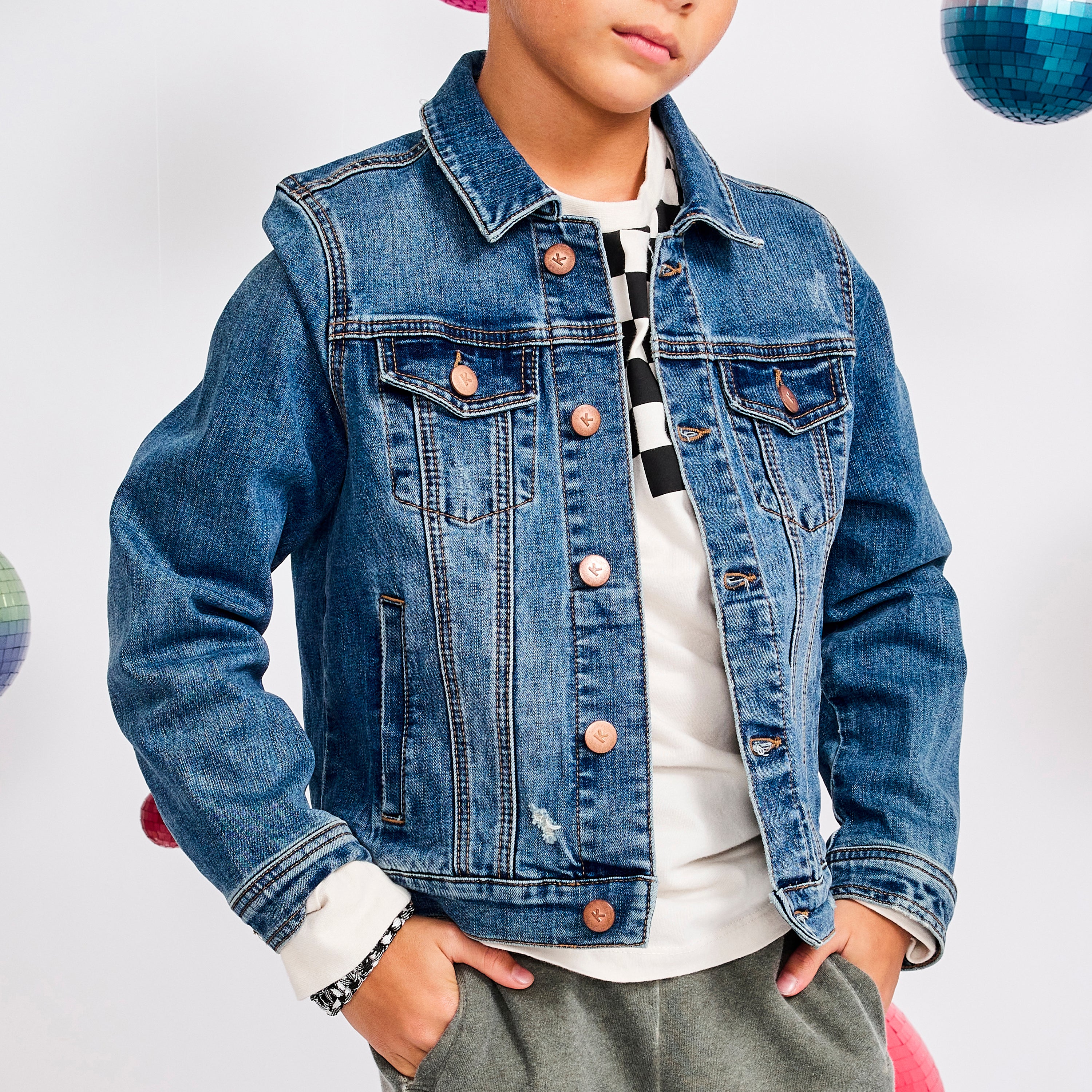 Boys Denim Jackets, Varsity Jackets, Zip Hoodies & Bomber Jackets